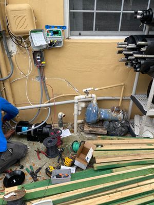 Irrigation Repairs - Repairing an existing system