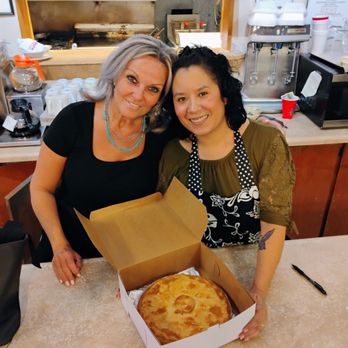 Luchia's Restaurant - Miss Angelika and Miss Annie, fresh Apple pie - New American Near Me - Wikieup, Arizona