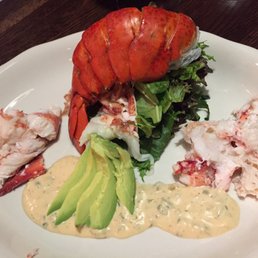 Lobster appetizer - super fresh and beautifully presented Lobster appetizer - super fresh and beautifully presented