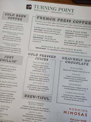 Menu photo 1 Turning Point - Long Branch Long Branch, NJ
