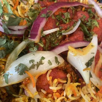 Charcol Indian Kitchen - Vijayawada Chicken Biryani - Indian Near Me - Huntington Beach, California