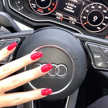 Diva Nails - Red nails by nick - Nail Salons Near Me - Lake Zurich, Illinois