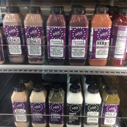 Juice Press - Some premade smoothies and juices