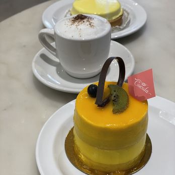 Cocola Bakery - Bamboo (Mango & Passion Fruit Mousse), Lemon tart - Bakeries Near Me - San Jose, California