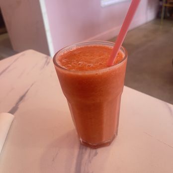 Keik Restaurant - Drink:Strawberry Juice - Cafes Near Me - Pembroke Pines, Florida