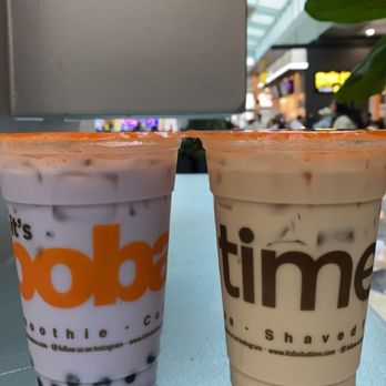 It's Boba Time - Arcadia - Taro milk tea with boba & milk tea - Bubble Tea Near Me - Arcadia, California