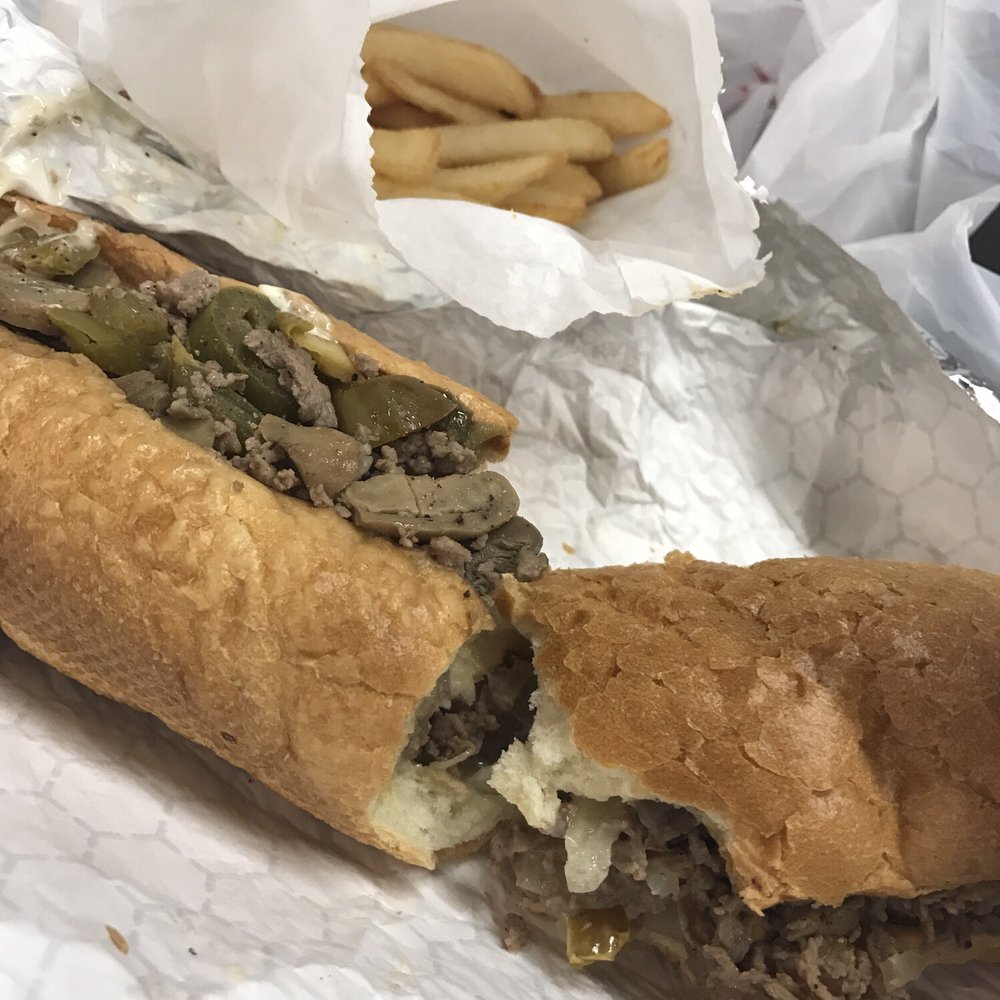 Philly Corner - Original w peppers, mushroom, and jalapeños with fries! - Cheesesteaks Near Me - Charlotte, North Carolina