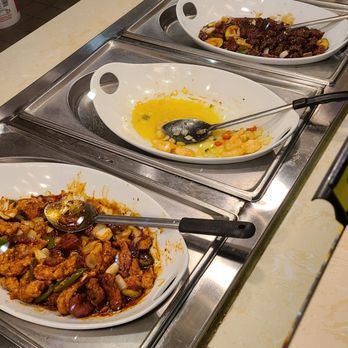 Seaside Buffet - Chicken, shrimp, beef cubes - Buffets Near Me - San Diego, California