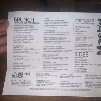 Mash'D - The Brunch Menu - New American Near Me - San Antonio, Texas Mash'D - The Brunch Menu - New American Near Me - San Antonio, Texas