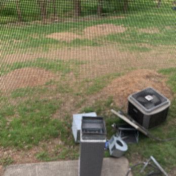 Smock Heating & Air - Our "old" system dismantled. - Heating & Air Conditioning/HVAC Near Me - Frederick, Maryland