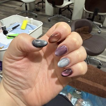 Harmony Nails - I came in with an inspo picture and he delivered. I love the out come I even got my pedicure the same. - Nail Salons Near Me - North Las Vegas, Nevada