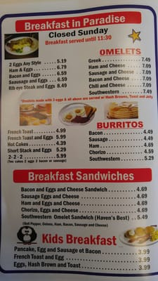 Menu photo 8 Haven Burgers Mesa, AZ