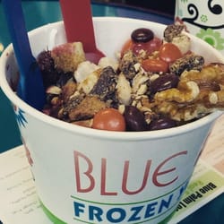 Blue Palm Frozen Yogurt - My daughters love it
