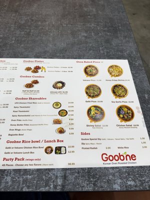 Menu photo 5 Goobne Chicken Artesia, CA