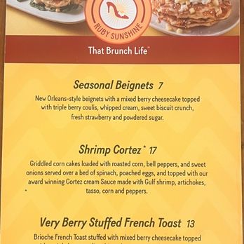 Ruby Slipper Orange Beach - Summer specials, tried three and all were amazing! - Cafes Near Me - Orange Beach, Alabama
