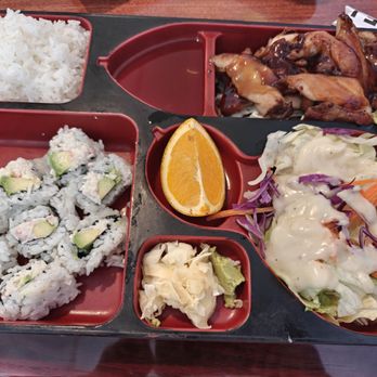 Sushi E - Bento - chicken teriyaki, CA rolls - Japanese Near Me - Los Gatos, California Sushi E - Bento - chicken teriyaki, CA rolls - Japanese Near Me - Los Gatos, California