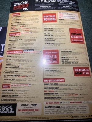 Menu photo 3 RibCrib BBQ Roswell, NM Menu photo 3 RibCrib BBQ Roswell, NM