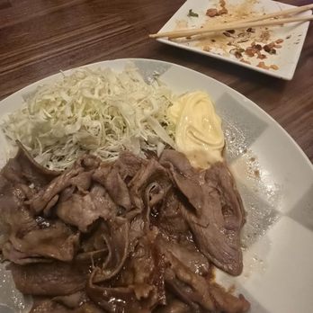 Torrance Yokocho - Ginger pork 7/10 was pretty basic - Izakaya Near Me - Torrance, California