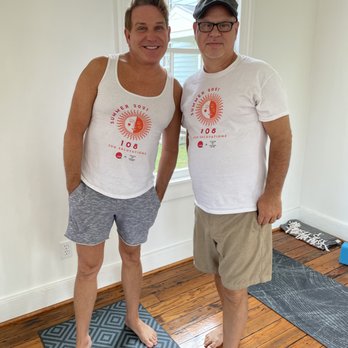 Yoga On Center - Thanks Alan and Jim for repping us! - Yoga Near Me - Ashland, Virginia Yoga On Center - Thanks Alan and Jim for repping us! - Yoga Near Me - Ashland, Virginia