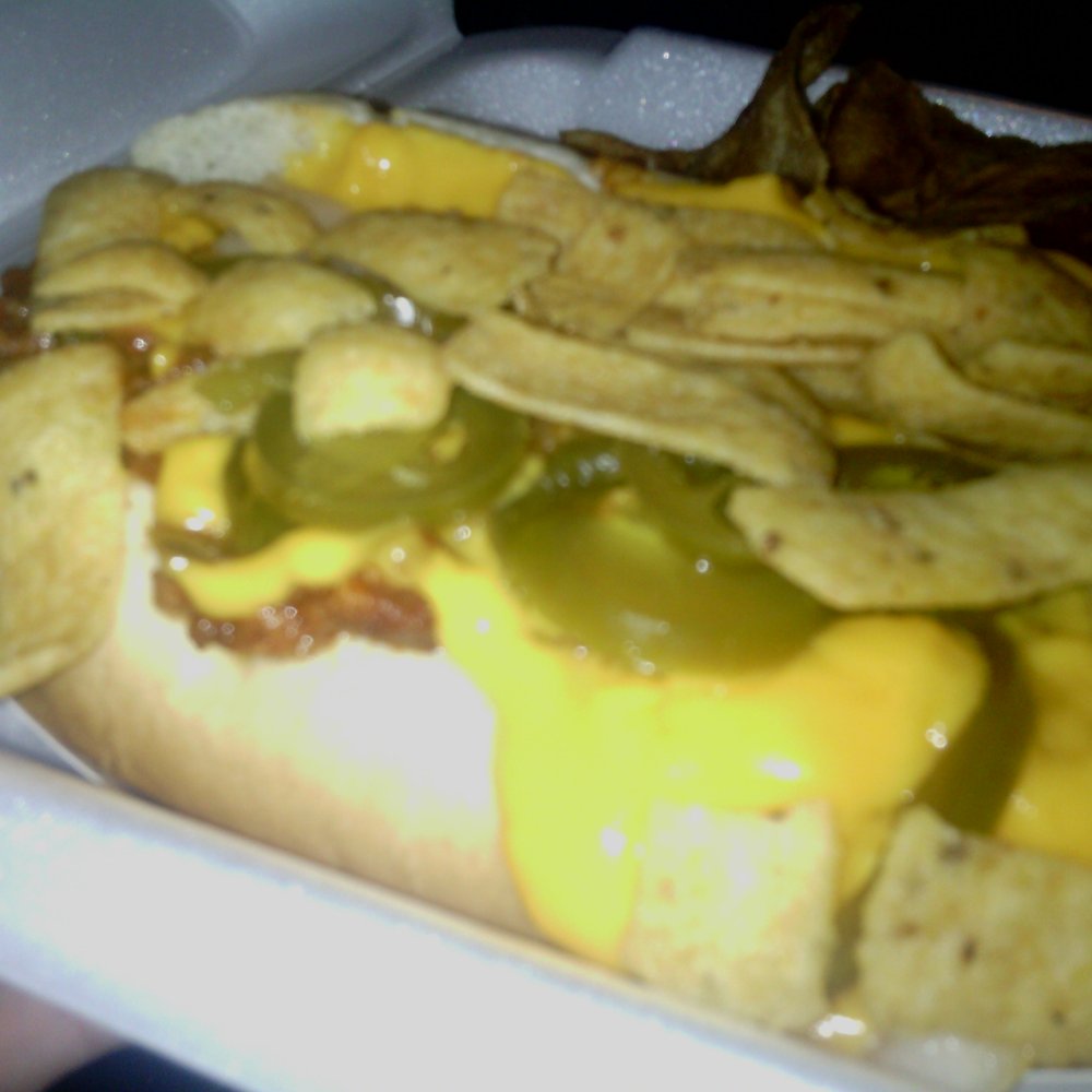 The Angry Elephant - Frito pie dog - American Near Me - San Antonio, Texas The Angry Elephant - Frito pie dog - American Near Me - San Antonio, Texas