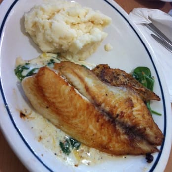 IHOP - Tilapia and mashed potatoes - Breakfast & Brunch Near Me - Glendale, California