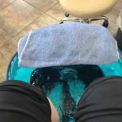 T & T Nail Salon - Getting a pedicure today . I love the massage chairs . Call for appt this place stays busy .