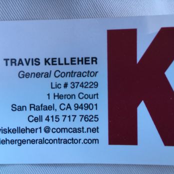 Travis M. Kelleher - General Contractors Near Me - San Rafael, California