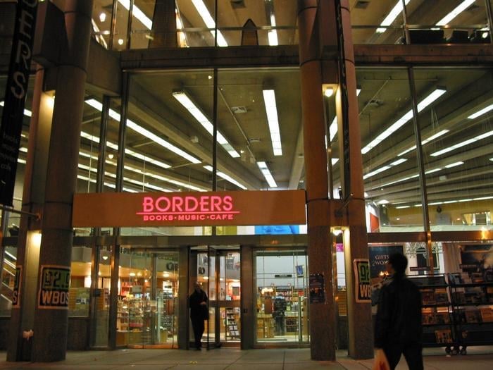 BORDERS BOOKS MUSIC & CAFE CLOSED Updated September 2024 50