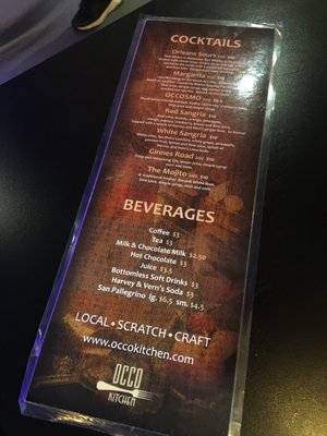 Menu photo 7 OCCO Kitchen Innes Ottawa, ON Menu photo 7 OCCO Kitchen Innes Ottawa, ON
