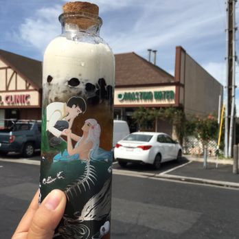 Roasting Water - Sea Salt Jasmine Tea with Boba - Coffee & Tea Near Me - Westminster, California Roasting Water - Sea Salt Jasmine Tea with Boba - Coffee & Tea Near Me - Westminster, California