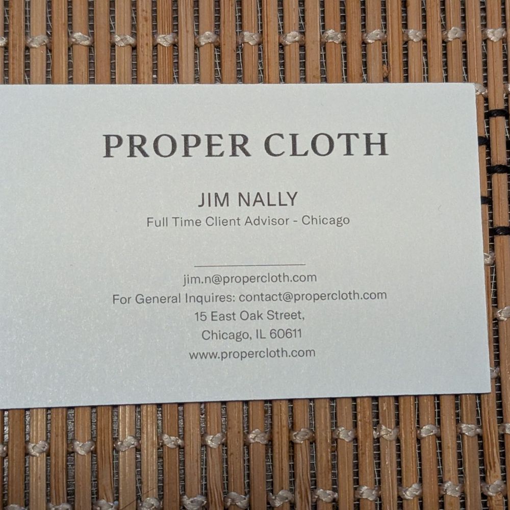 Proper Cloth - Men's Clothing Near Me - Chicago, Illinois Proper Cloth - Men's Clothing Near Me - Chicago, Illinois