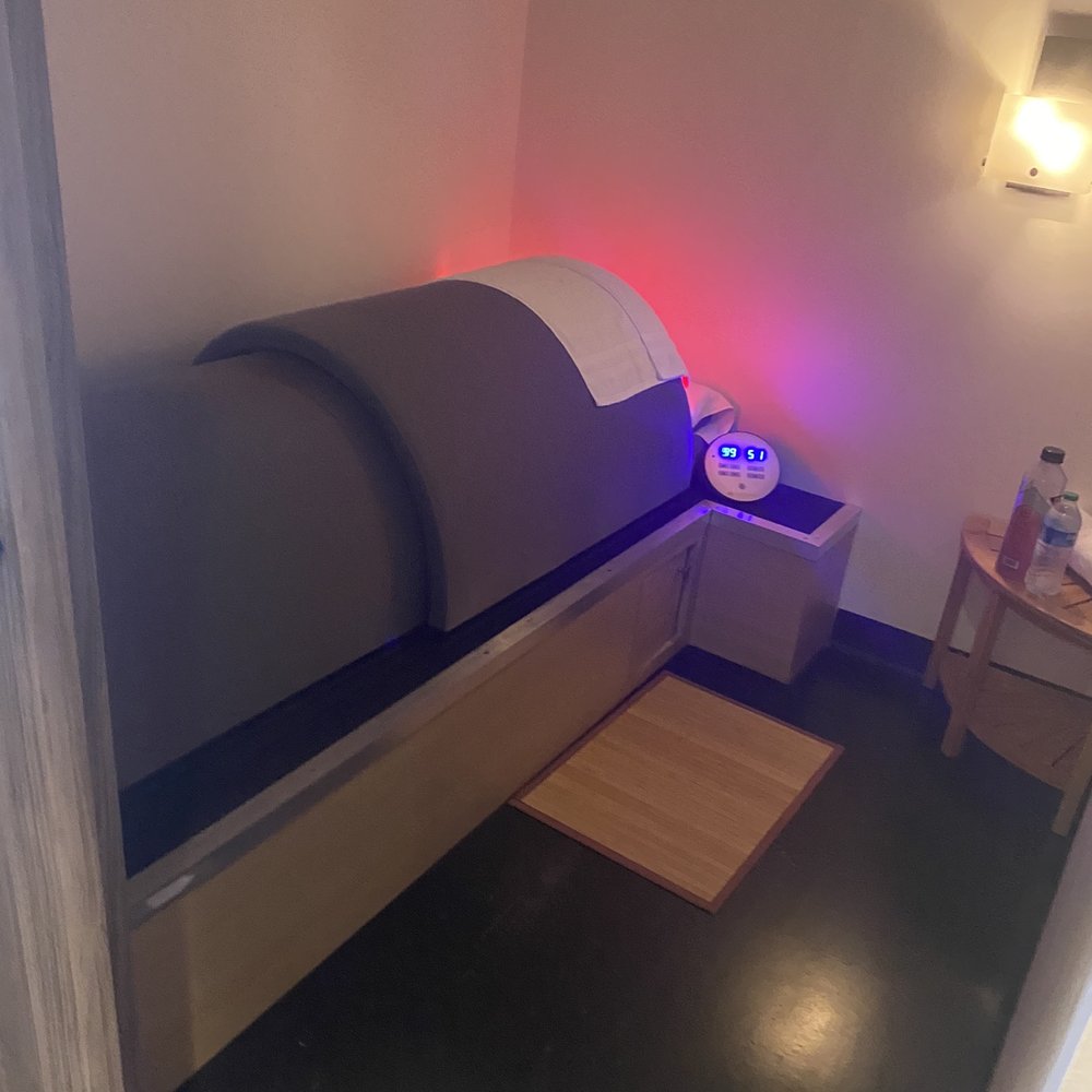 Glow Sauna Studios - The bed - Saunas Near Me - Dallas, Texas Glow Sauna Studios - The bed - Saunas Near Me - Dallas, Texas