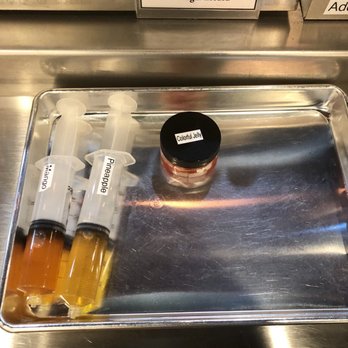 Bubblelicious Lab - Mango and pineapple syringe with colorful jelly for slush/smoothie - Bubble Tea Near Me - Cherry Hill, New Jersey