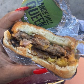 Slutty Vegan - DanceHall Queen Burger - Vegan Near Me - Brooklyn, New York