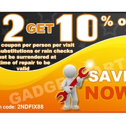 Gadget Parts - Fix 2 get 10%