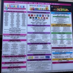 Drink Emporium - Menu as of 1/17/2024