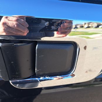 Galaxies Express Car Wash - Bug guts on drivers side mirror - Car Wash Near Me - Killeen, Texas