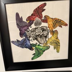 Port City Tattoo - One of my favorite art pieces they had!