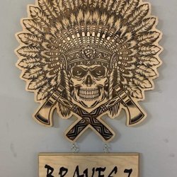 90 Proof Woodworking - Plaque with TAG.