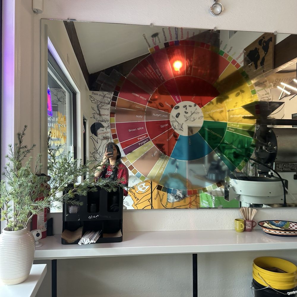 OG Coffee - Cool art on mirror ft. me (hey! ) - Coffee & Tea Near Me - Seattle, Washington OG Coffee - Cool art on mirror ft. me (hey! ) - Coffee & Tea Near Me - Seattle, Washington