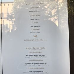 SEPT - Menu
