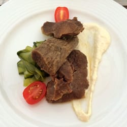 La Tulipe Noire - Beef cheeks with horse radish sauce - 24 PLN