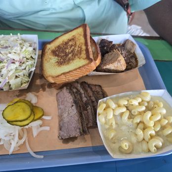 Island Pig and Fish - The twofer, Mac and cheese was delicious and the home made cole slaw is a great compliment to the pork and brisket. - Seafood Near Me - Fort Pierce, Florida Island Pig and Fish - The twofer, Mac and cheese was delicious and the home made cole slaw is a great compliment to the pork and brisket. - Seafood Near Me - Fort Pierce, Florida