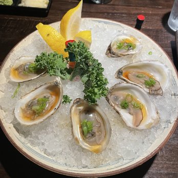 Sapporo Sushi - Oysters - Japanese Near Me - Long Beach, California