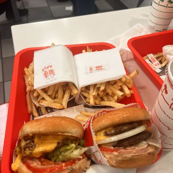 In-N-Out Burger - Double Meat - Fast Food Near Me - Hemet, California