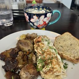 Greek Style Omelette Greek Style Omelette