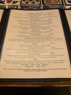 Menu photo 3 La Siesta Restaurante Winthrop, MA Menu photo 3 La Siesta Restaurante Winthrop, MA