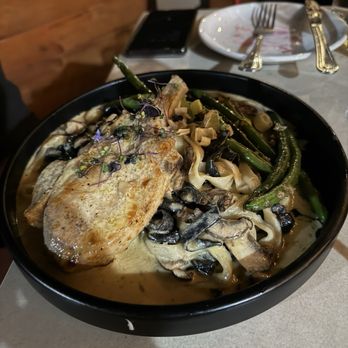 Bacio Italiano - Pork with squid ink pasta - Pizza Near Me - Tucson, Arizona