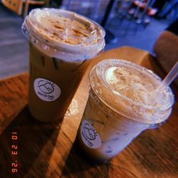 Main Street Deli - Salted Maple Latte and Dirty Chai Latte