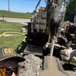 Valparaiso Well & Pump Service - Drilling a new well 5 in well.